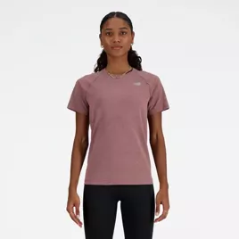 Koszulka do biegania damska New Balance S/S SEAMLESS WT41123LRC