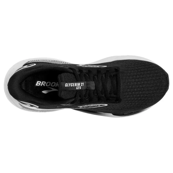Buty do biegania damskie Brooks GLYCERIN 21 GTS Black/Grey/White
